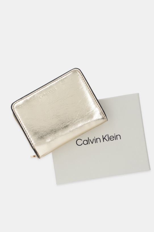 Calvin Klein portfel LV04F1103G złoty