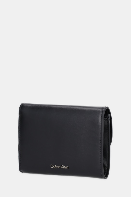 Calvin Klein portfel skórzany LV04F1116G czarny SS26