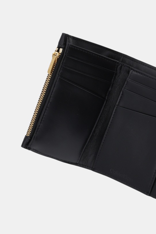 Akcesoria Calvin Klein portfel skórzany LV04F1116G czarny
