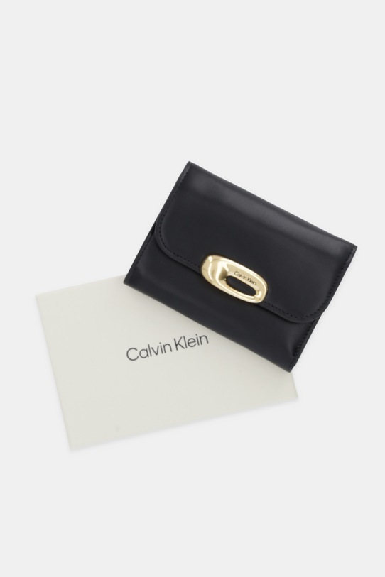 Calvin Klein portfel skórzany LV04F1116G czarny