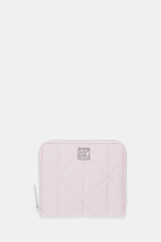 Calvin Klein novčanik za žene od imitacije kože roza LV04F1121G