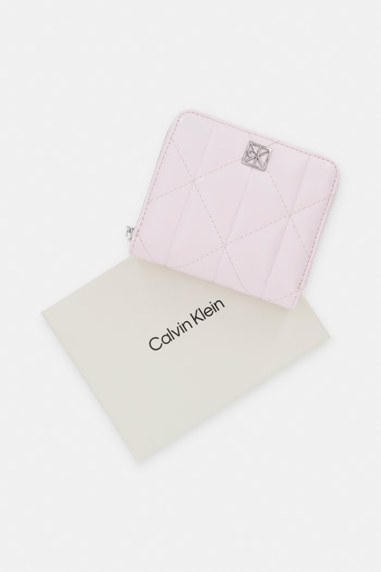 Calvin Klein novčanik za žene od imitacije kože LV04F1121G roza