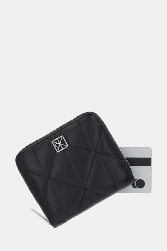 Calvin Klein portfel czarny LV04F1121G