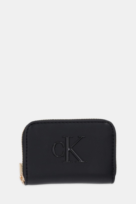 Calvin Klein portfel imitacja skóry licowej czarny LV04F1154G