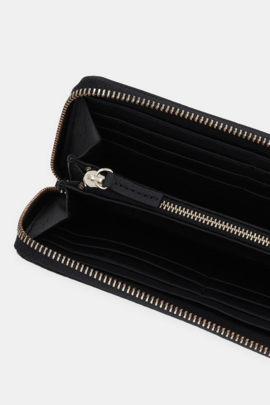 Accesorii BOSS portofel de piele Lenah Ziparound 50558016 negru