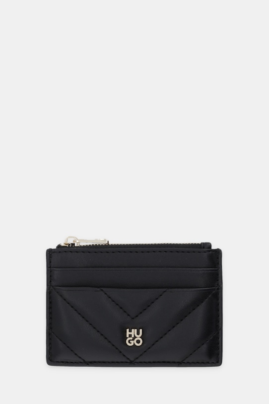 HUGO portfel Chris 2.0 QU_Card Z syntetyczny czarny 50557981