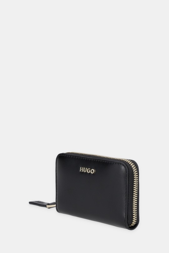 Πορτοφόλι HUGO Syndra_Zip Around sm 50557983 μαύρο SS26