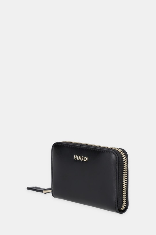 Πορτοφόλι HUGO Syndra_Zip Around sm 50557983 μαύρο SS26