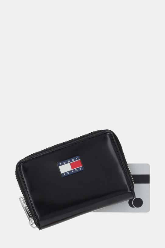 Tommy Jeans portfel czarny AW0AW18089