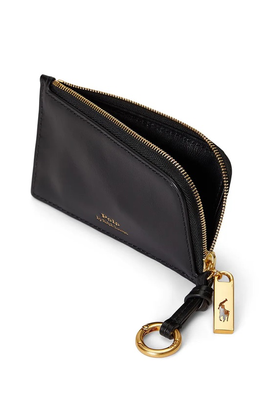 Akcesoria Polo Ralph Lauren portfel skórzany 427P04988 czarny