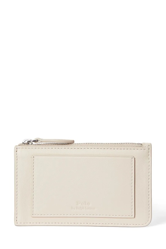 Polo Ralph Lauren portfel skórzany 427P05788 beżowy SS26