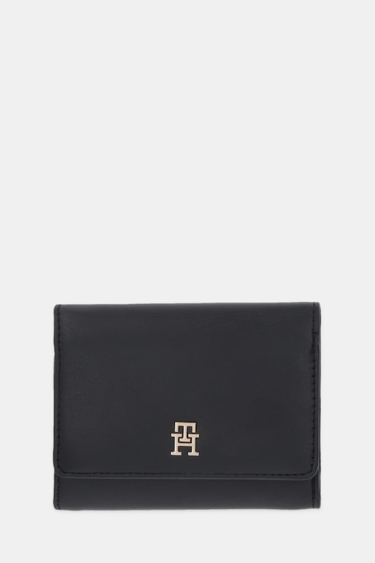 Кошелек Tommy Hilfiger имитация натуральной кожи чёрный AW0AW18129