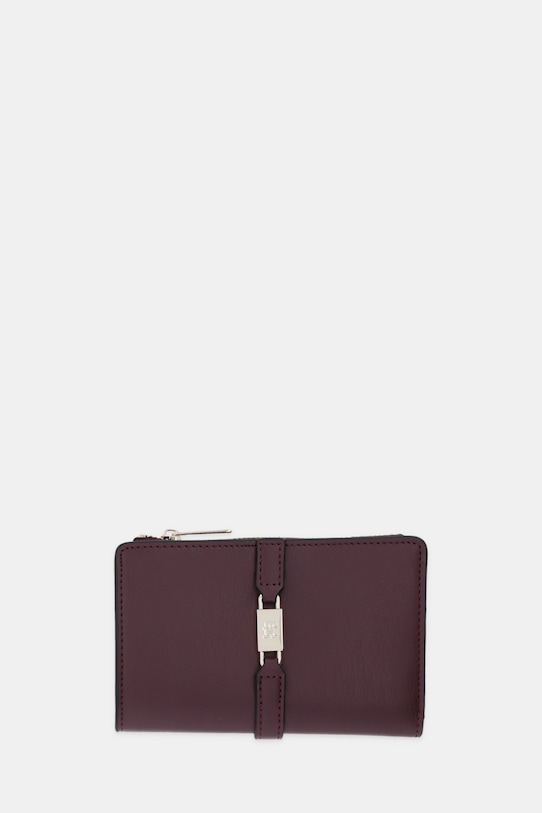 Novčanik Tommy Hilfiger bez uzorka bordo AW0AW18134