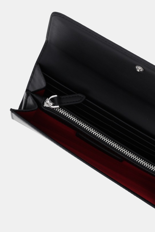 Akcesoria Karl Lagerfeld portfel IKON MONOGRAM B1W32015 brązowy