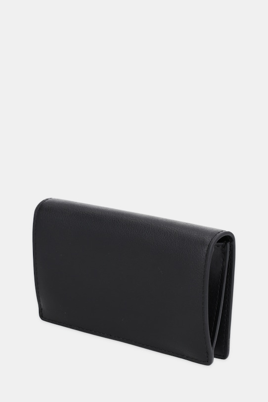 Karl Lagerfeld portfel skórzany K/SIGNATURE B1W32035 czarny SS26