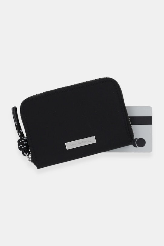 Karl Lagerfeld portfel IKON czarny B1W32012