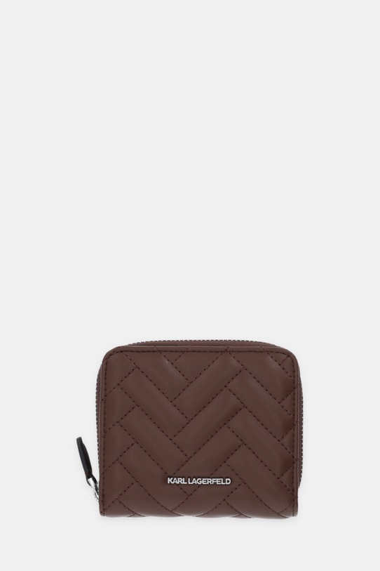 Karl Lagerfeld portfel damski K/BRICK brązowy B1W32024
