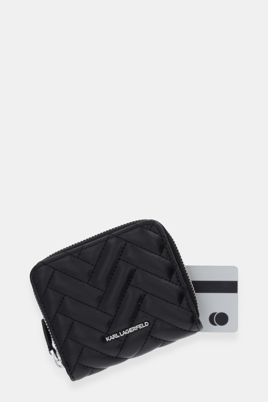 Karl Lagerfeld portofel pentru femei K/BRICK negru B1W32024