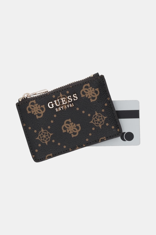 Αξεσουάρ Πορτοφόλι Guess CARRIE SWGP98.98505 καφέ