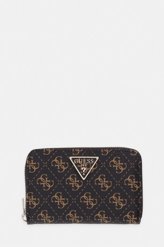 Peňaženka Guess LAUREL imitácia kože hnedá SWQL74.59140