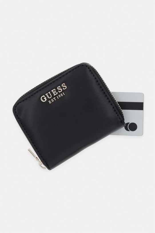 Guess portfel LAUREL czarny SWVC74.59137