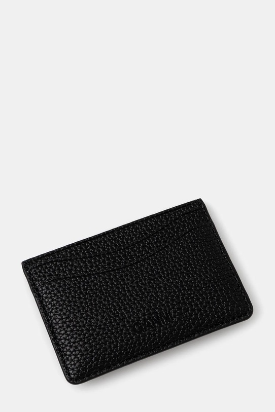 GANNI etui na karty A7303 A7303 czarny SS26