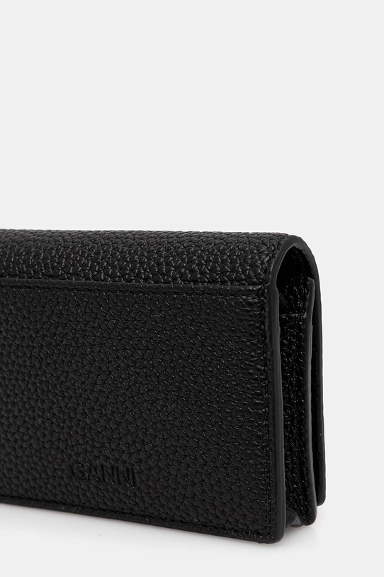 GANNI portfel A7304 A7304 czarny SS26
