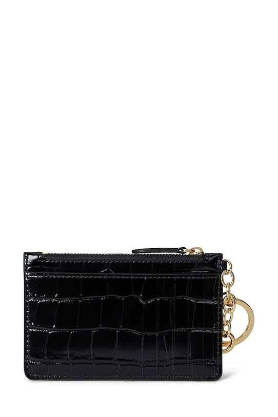 Lauren Ralph Lauren portfel skórzany 432979863 czarny SS26