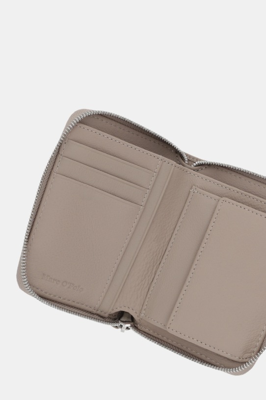 Akcesoria Marc O'Polo portfel skórzany 5000009091 beżowy