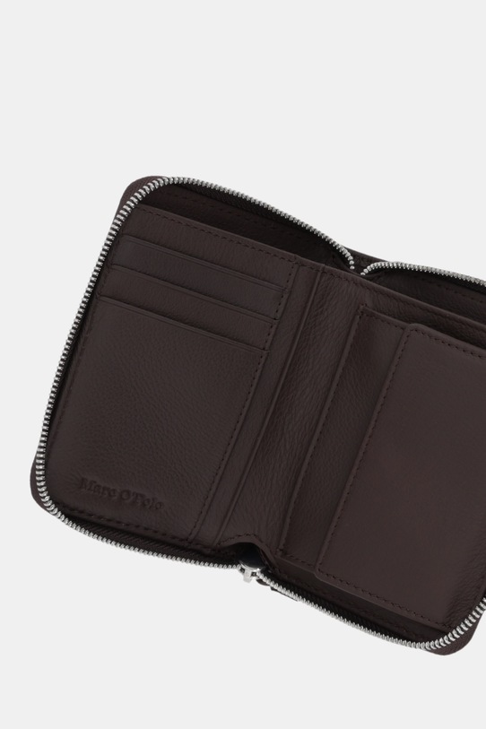 Akcesoria Marc O'Polo portfel skórzany 5000009091 brązowy