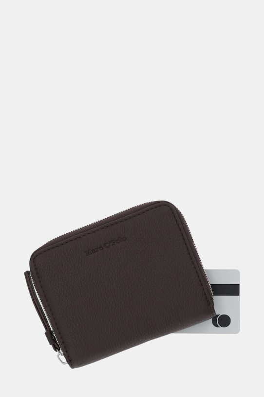 Marc O'Polo portfel skórzany brązowy 5000009091