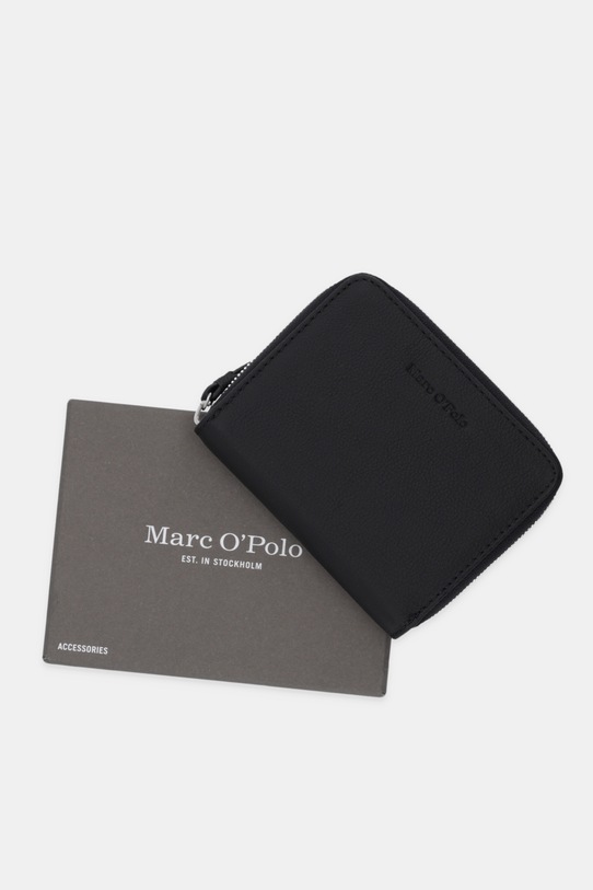 Marc O'Polo portfel skórzany 5000009091 czarny