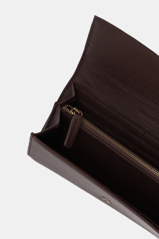 Akcesoria Marc O'Polo portfel skórzany 5000009102 brązowy