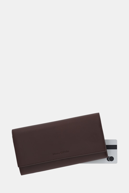 Marc O'Polo portfel skórzany brązowy 5000009102