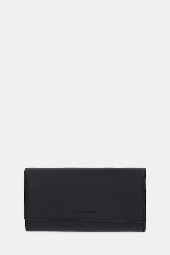 Marc O'Polo portfel skórzany skóra licowa czarny 5000009102