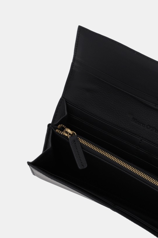 Akcesoria Marc O'Polo portfel skórzany 5000009102 czarny