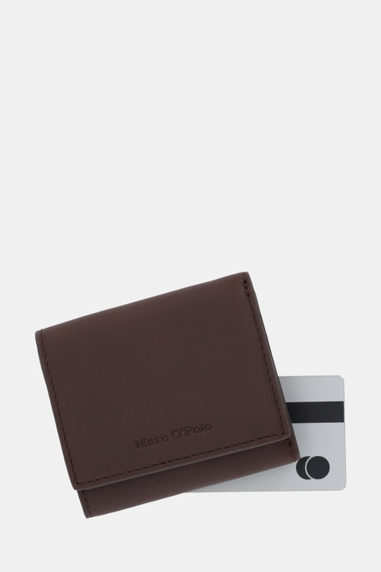 Marc O'Polo portfel skórzany brązowy 5000009103