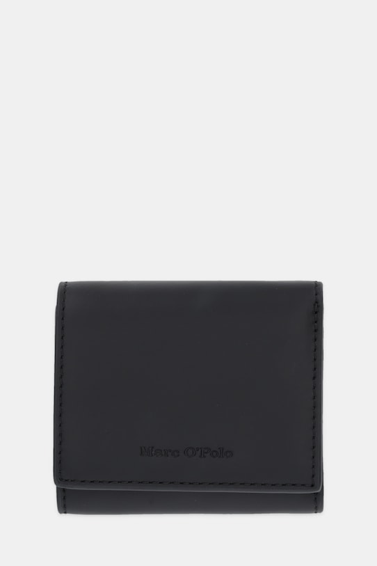 Marc O'Polo portfel skórzany skóra licowa czarny 5000009103