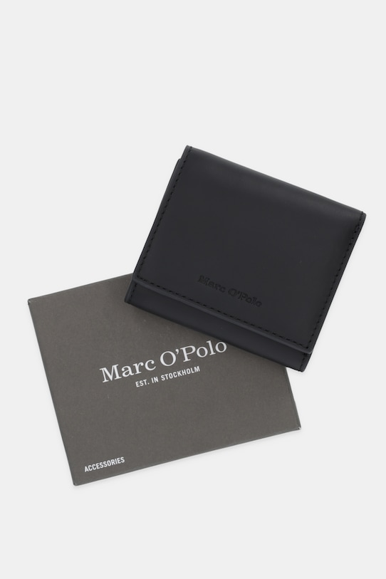 Marc O'Polo portfel skórzany 5000009103 czarny