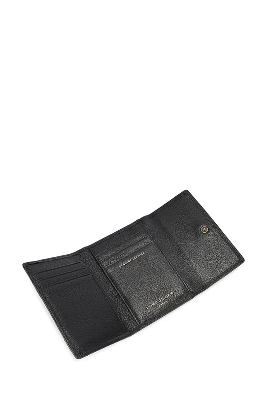 Kožené puzdro na karty Kurt Geiger London Pimlico čierna 5375900109