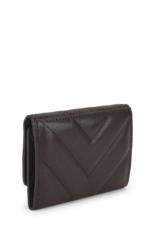 Akcesoria Kurt Geiger London etui na karty skórzane Pimlico 5375931109 brązowy