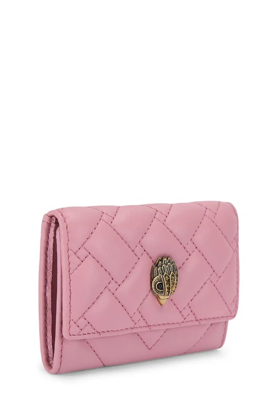 Kurt Geiger London portfel skórzany 5375798109 różowy SS26
