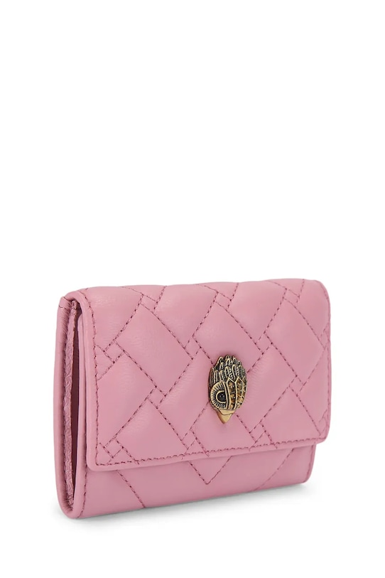 Kurt Geiger London portfel skórzany 5375798109 różowy SS26