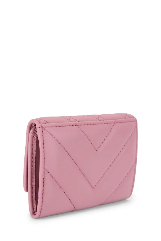 Akcesoria Kurt Geiger London portfel skórzany 5375798109 różowy