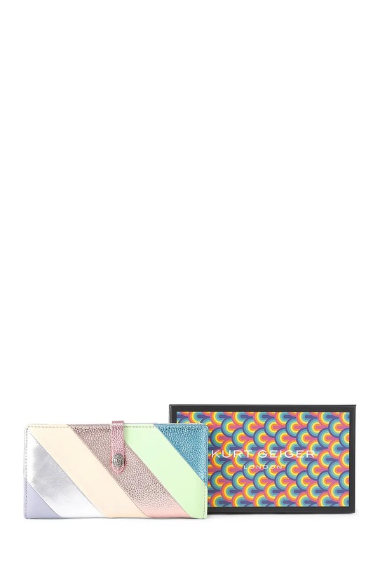 Kurt Geiger London portfel skórzany Kensington 5376899109 multicolor