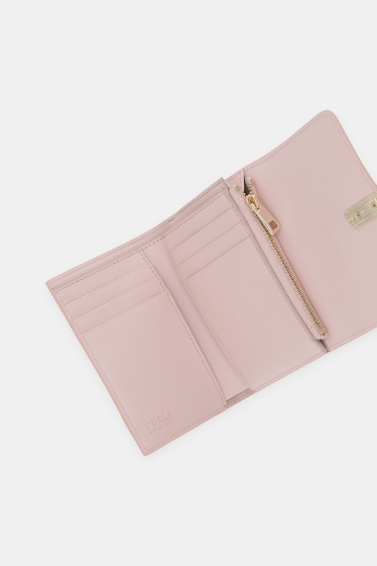 Akcesoria Furla portfel skórzany WP00564.ARE000.4355S różowy
