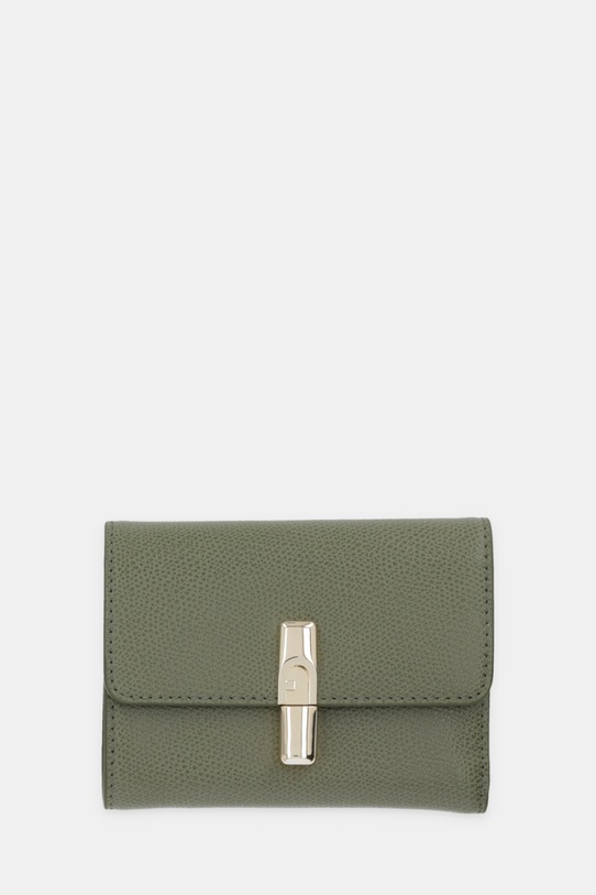 Furla portfel skórzany skóra licowa zielony WP00564.ARE000.4555S