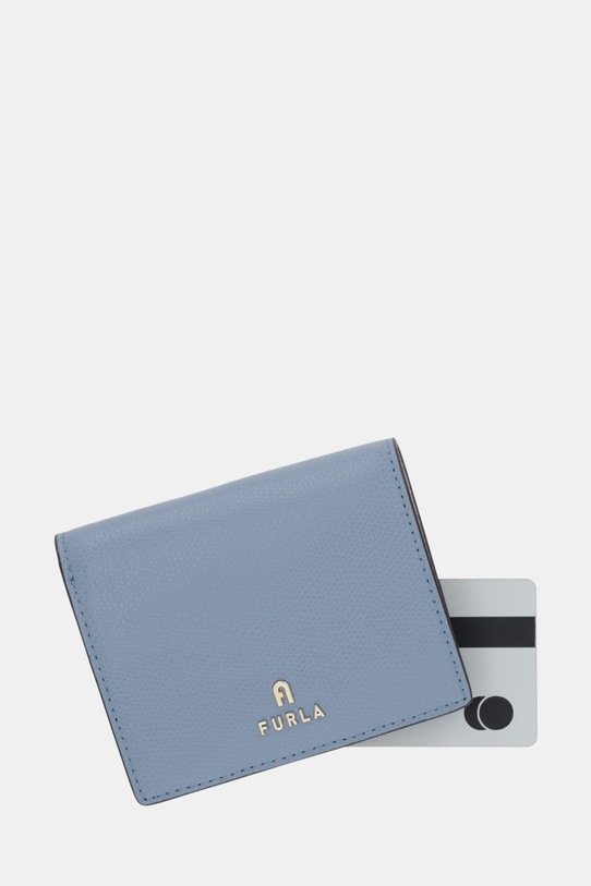 Furla portfel skórzany niebieski WP00304.ARE000.4352S