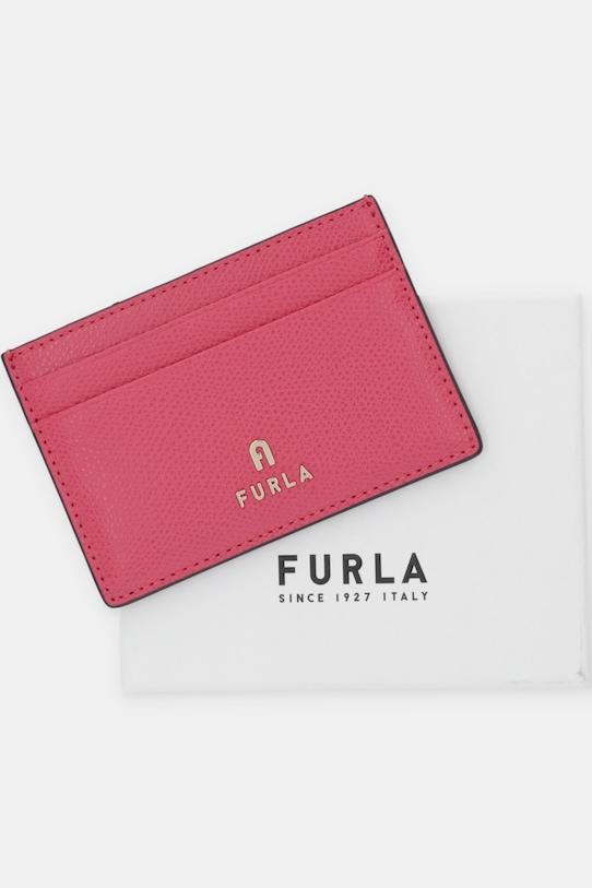 Furla etui na karty skórzane różowy WP00305.ARE000.4485S