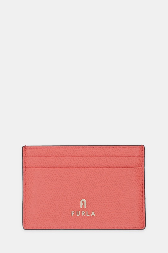 Furla etui na karty skórzane etui na karty pomarańczowy WP00305.ARE000.4477S